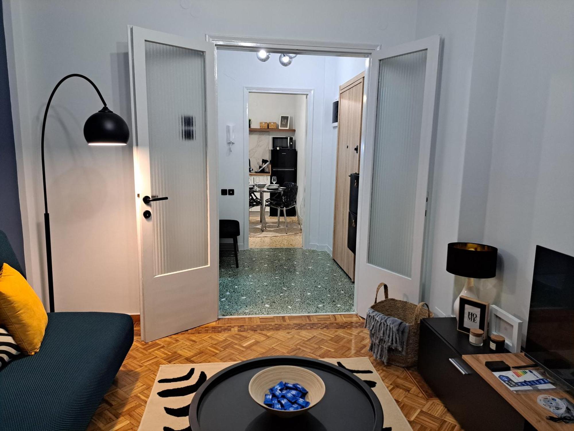 Stylish City Center Apartment Serez Dış mekan fotoğraf